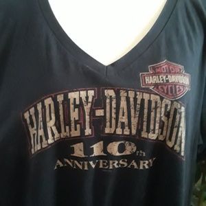 HARLEY DAVIDSON 110TH ANNIVERSARY TOP